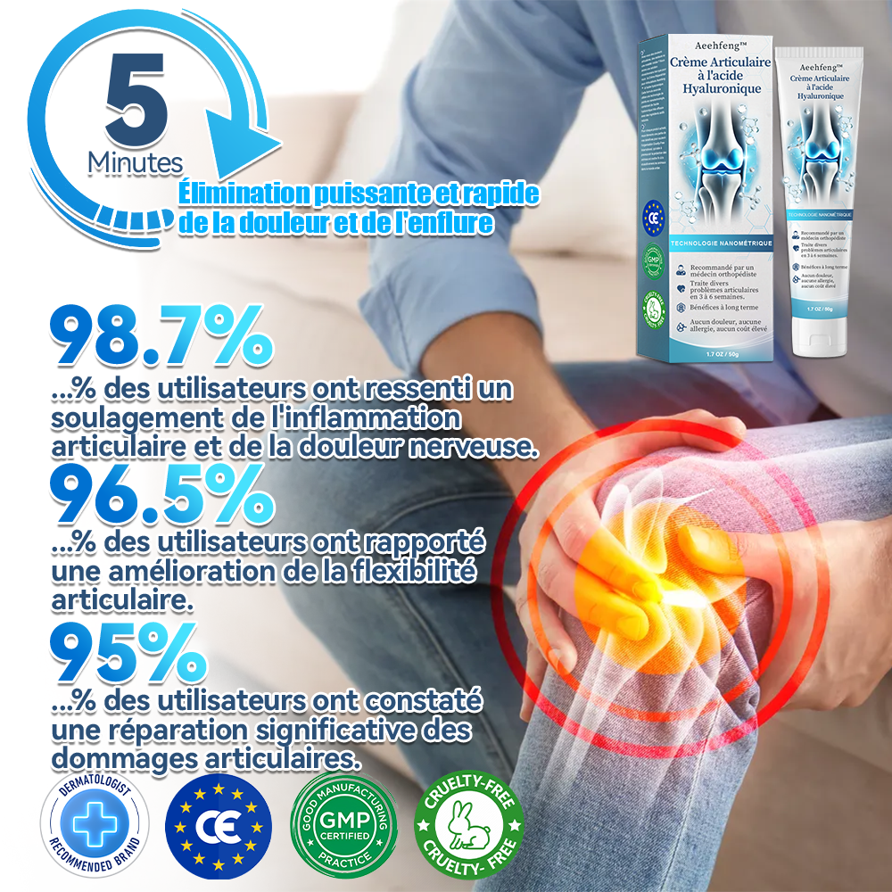 Il ne reste plus que 6 tubes ! Profitez de 30 % de réduction supplémentaire ! Les médecins orthopédistes recommandent d'utiliser 3-5 tubes pour un traitement complet, avec une guérison totale après utilisation !